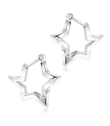 Silver Hoop Earring HO-2613